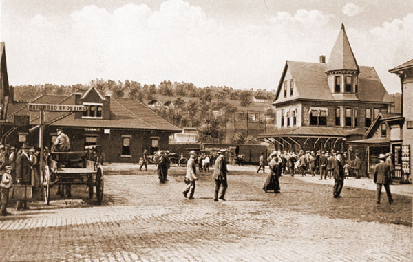 Depot Square, circa 1904